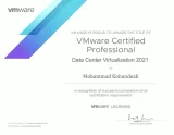 VMware VCP-DCV 2021 certificate