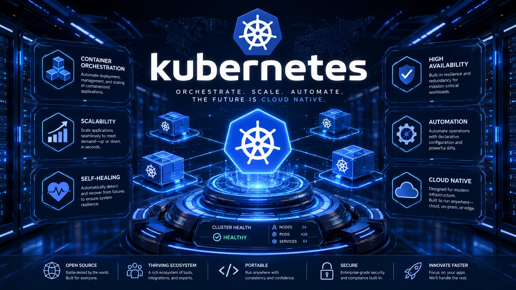 Kubernetes container orchestration